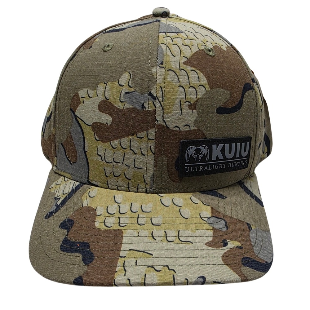 KUIU Cordura Hat Valo Camo Ultralight Hunting Snapback Cap 70040-VL-OS NEW